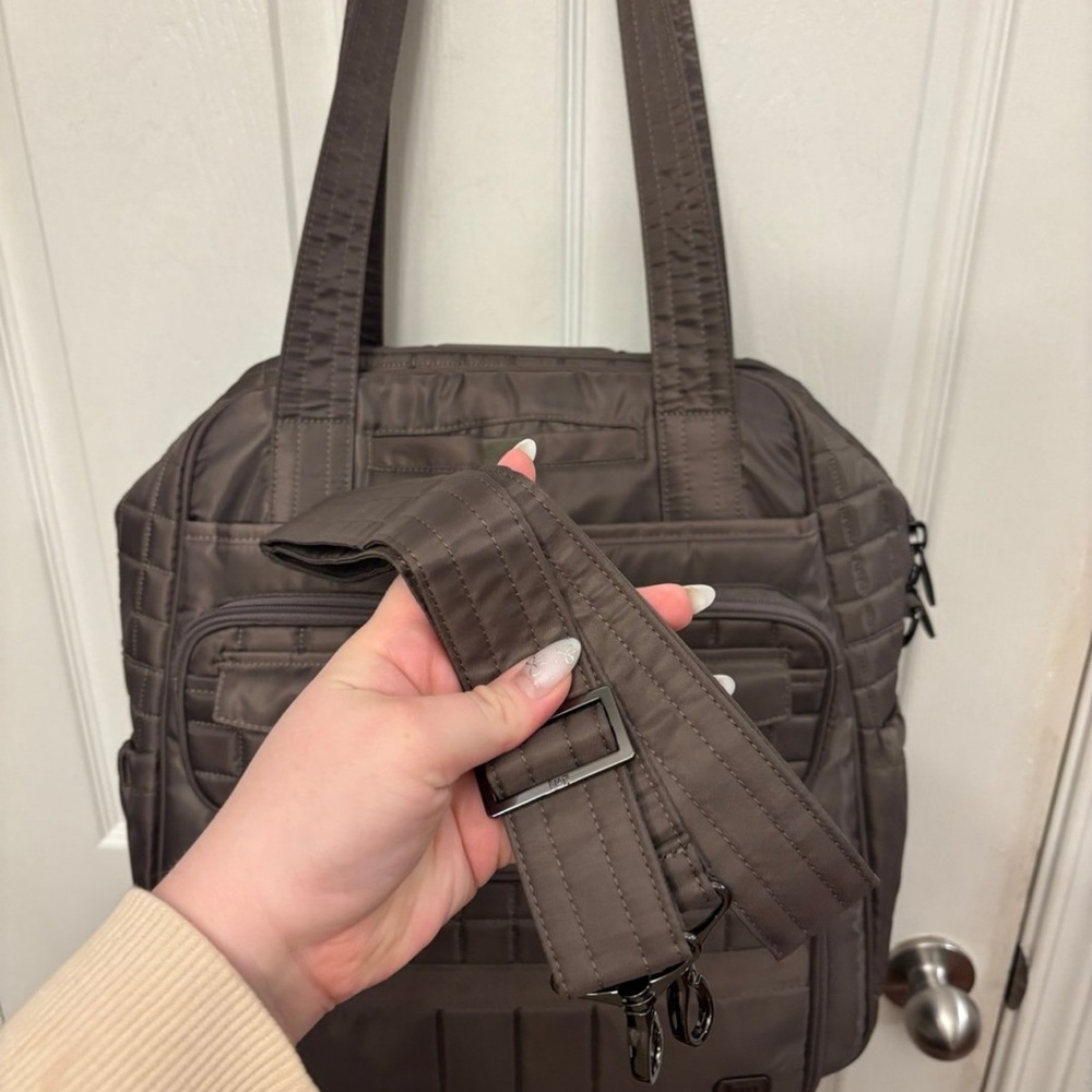 Lug Brown Tote Bag - Picture 3 of 12